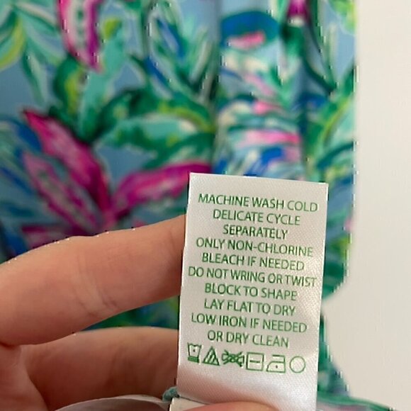 NEW NWT LILLY PULITZER Ellora Print Long Sleeve Dress Long Sleeve Fit Flare Mini - Picture 11 of 16